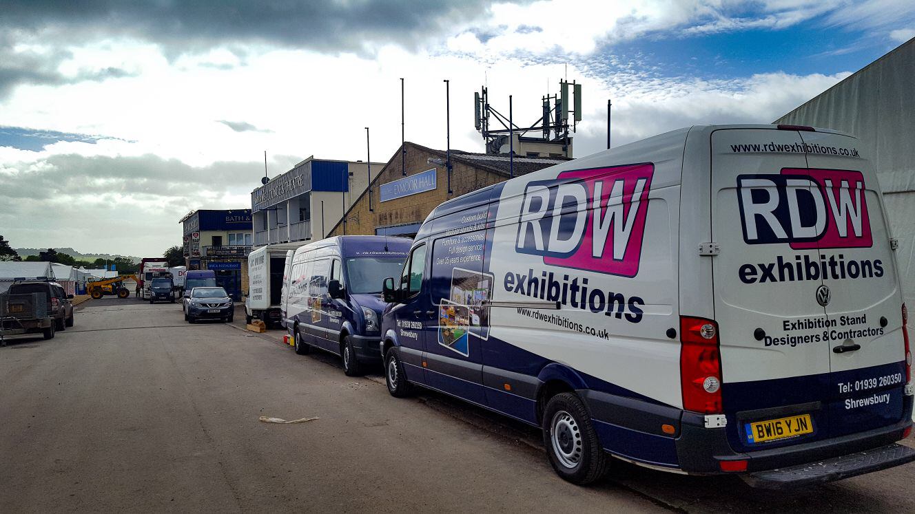 4 Weeks To The Dairy Show Modular Exhibition Stands